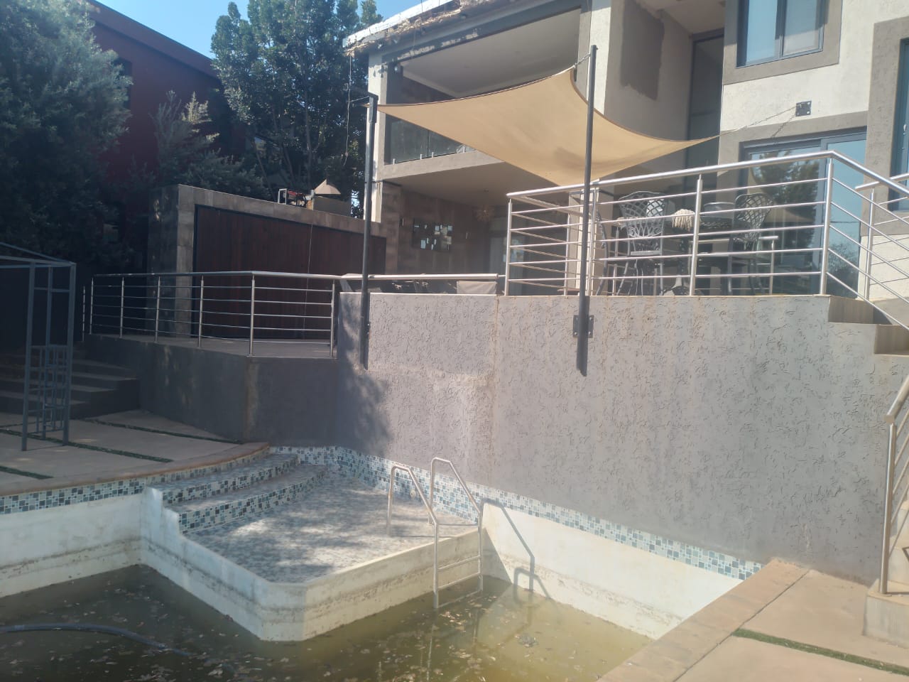 dirty pool before work begins